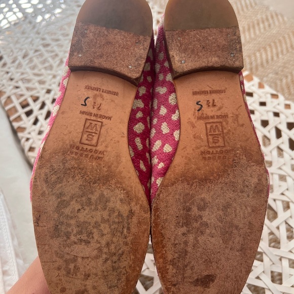 Stubbs & Wilton pink leopard cheetah loafers Palm Beach - Picture 3 of 7